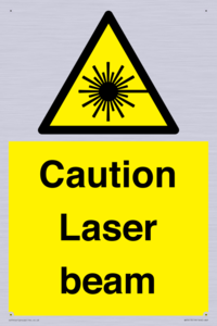 Caution Laser beam